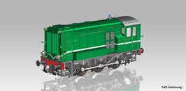 Piko Diesellok NS 500 Museum versie VSM in groene kleurstelling