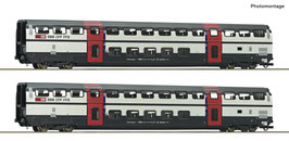 Roco 6200217 2-delige set (2): 2e klas dubbeldeks rijtuigen, SBB