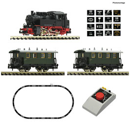 5160003  Analog Start Set: Dampflokomotive BR 80 mit Personenzug