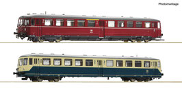 RocoAccumulator motorwagen 515 537-9 met stuurcabinerijtuig, DB