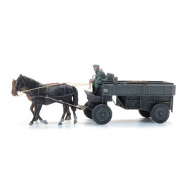 Artitec 6870737  H0 WM HF.7 Stahlfeldwagen grau