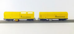 Lux 9630 HO Combinatie railreiniging (voor Marklin) met railslijper en stofzuiger in een set