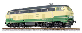 ESU 31008 Diesellok, H0, Spoor H0 Diesellocomotief BR 218 van de Brohltalbahn, tijdperk VI met geluid en rook