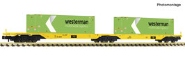Fleischmann 825342 - Container-Doppeltragwagen, CLIP