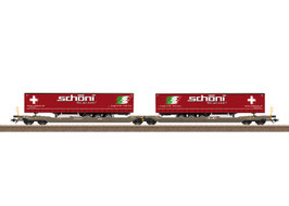 Trix 24475 Type Sdggmrss Dubbel Zakwagen