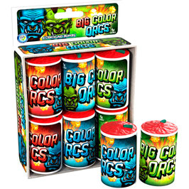 Big Color Orcs- 6 Stück Fontänen