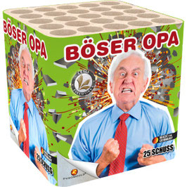 Böser Opa - 25 Schuss Batterie