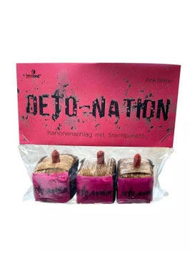 Detonation pink - 3er Pack Kanonenschläge