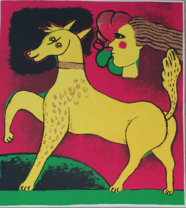 L' Ecuyere et son cheval