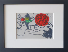 La fleur rouge