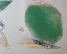Abstract met groen