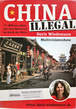 11-19 Reisevortrag "China Illegal" am Di, 19.11.2023