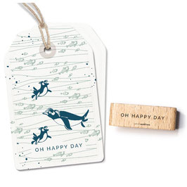 27719 Textstempel Oh happy day