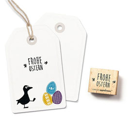2206 Textstempel Frohe Ostern