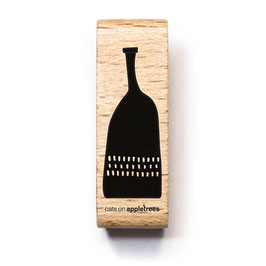 2662 Stempel Vase Flasche
