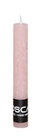 Stabkerze rustic altrosa