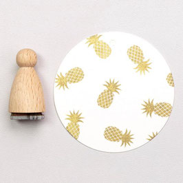 K012 Stempel Ananas klein