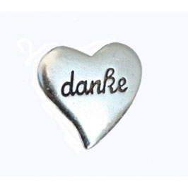 Engel Herz „Danke“ von Angels Welcome by Kabuki Country