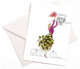 230 Weihnachtskarte Advents Dunk