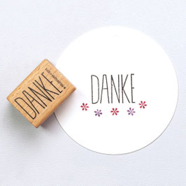 D073 Textstempel "Danke" 2