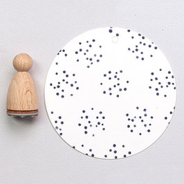E066 Stempel Wilde Punkte