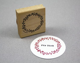 C043 Stempel Beerenkranz