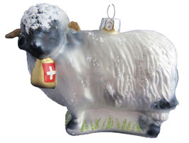 CR-059 Glasornament Schwarznasenschaf