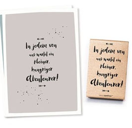 Textstempel "In jedem von uns...