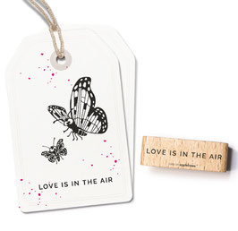 27462 Textstempel Love is in the air