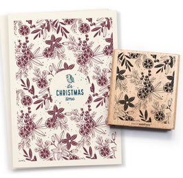28132 Stempel Hintergrund Weihnachtsmuster