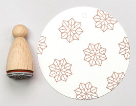 K056 Stempel Stern Ornament