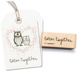 27876 Textstempel Better Together