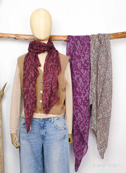 GS 61/2 Seide-Baumwolltuch Strickmuster