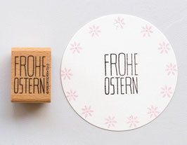 D058 Textstempel Frohe Ostern