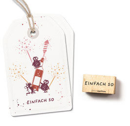 28430 Textstempel "Einfach so"