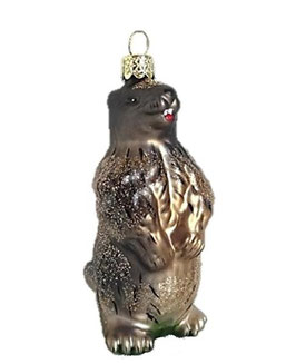 CR-083 Glasornament Murmeltier