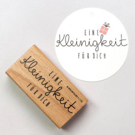 C105 Textstempel "Eine Kleinigkeit für Dich"