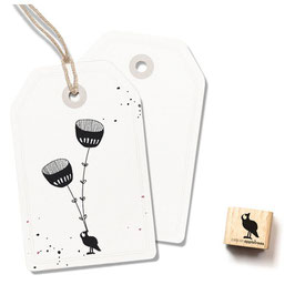 2862 Ministempel Vogel Fred