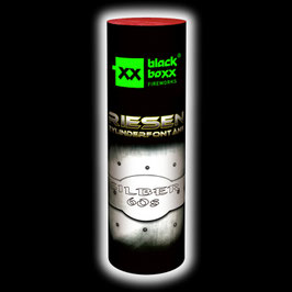 Riesen-Zylinderfontäne Silber 60s, F2