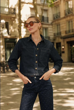 VESTE EN JEANS FEMME