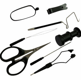 Fly Tying Tools Black Edition-Set