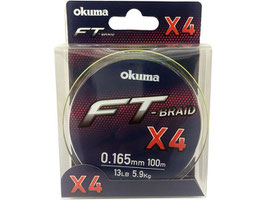 Okuma FT-Braid X4, Fluo Yellow