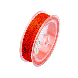 FLY LINE BACKING black/orange