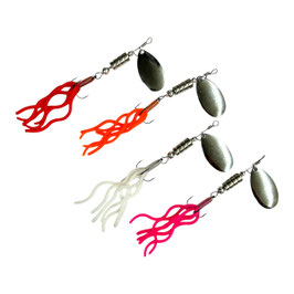 Squirmy Spinner silber Set ©