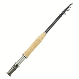 Tele Fly Combo 2,40m + CDC Fliegen + Nymphen Box