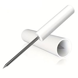 Rutenhalter Kunststoff weiss