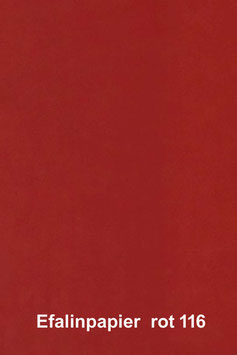 Efalinpapier rot,glatt,  70 cm x 50 cm, Gewicht: 120 g/m²