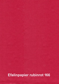 Efalinpapier rubinrot,glatt,  70 cm x 50 cm, Gewicht: 120 g/m²