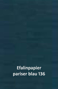 Efalinpapier pariser blau 70 cm x 50 cm, Gewicht: 120 g/m²