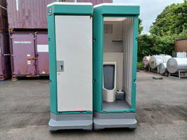 No.10001773-01　中古仮設トイレセット（水洗式）【在庫切れ】